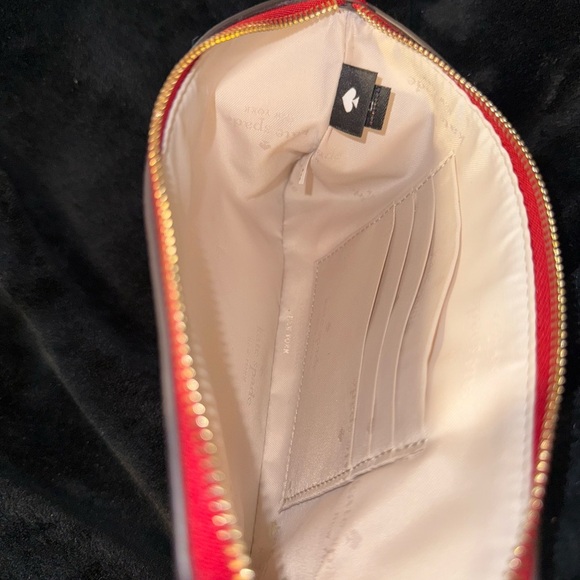 Kate Spade Red and Cream Wristlet - Picture 12 of 15